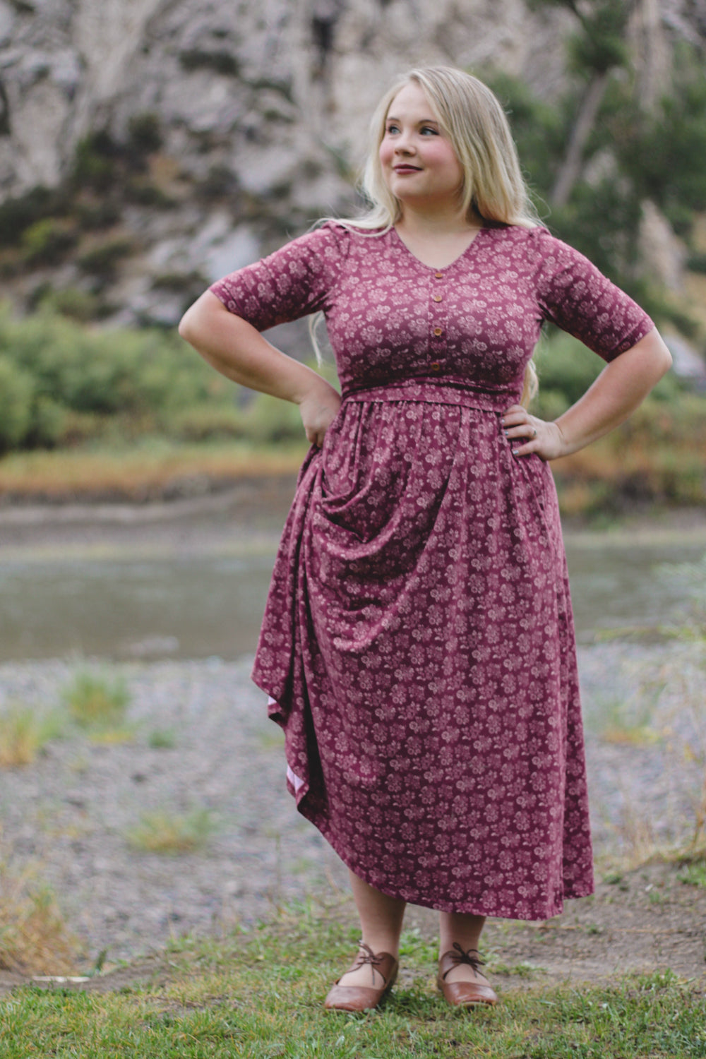 Huckleberry River ~ Rowena Midi