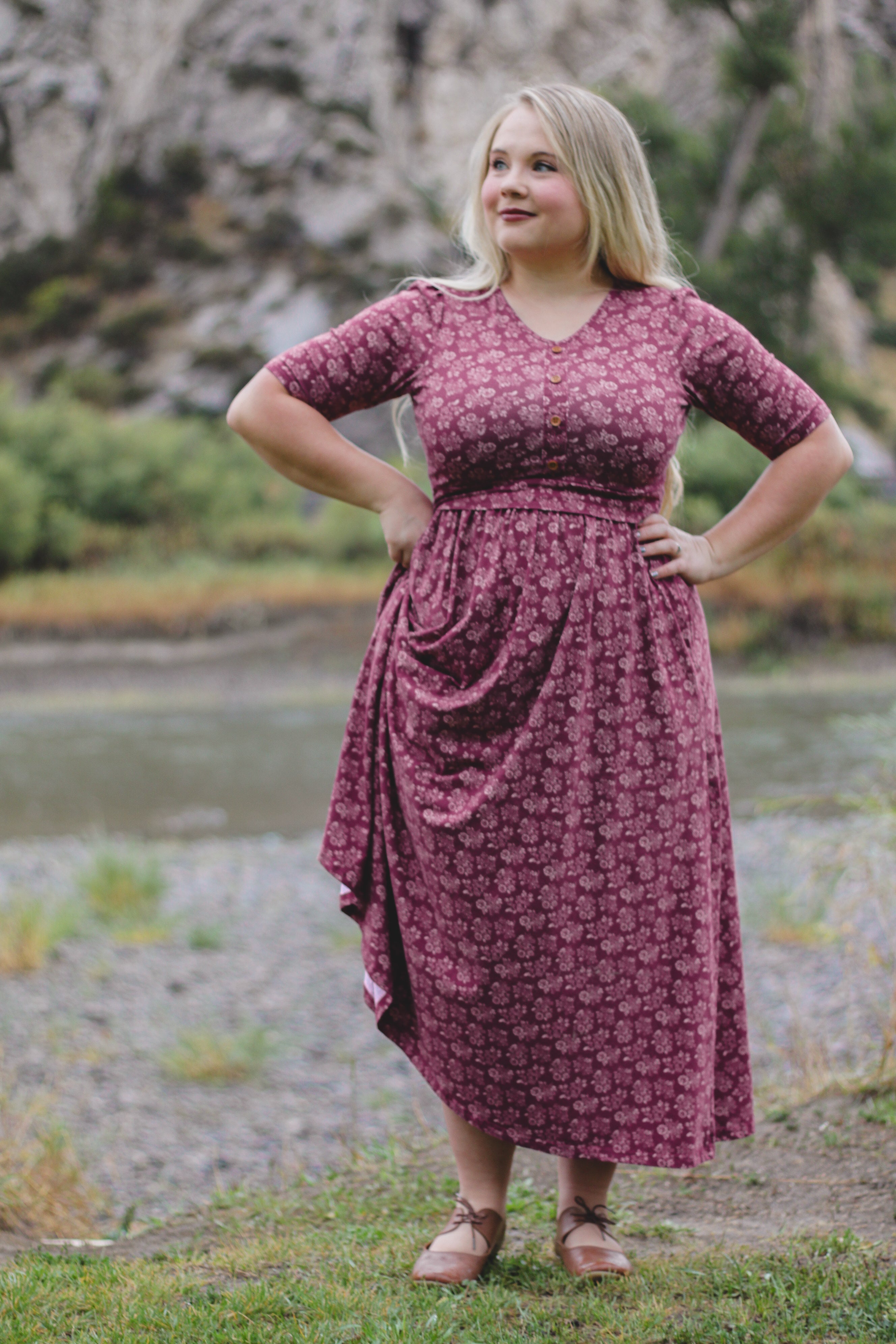 Huckleberry River ~ Rowena Midi
